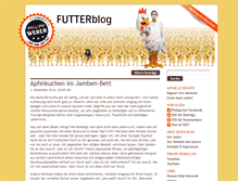 Tablet Screenshot of futterblog.weberphilipp.de